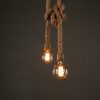Hemp Rope Chandelier Vintage Industrial Style Bar Restaurant Coffee Clothing Store - Image 3