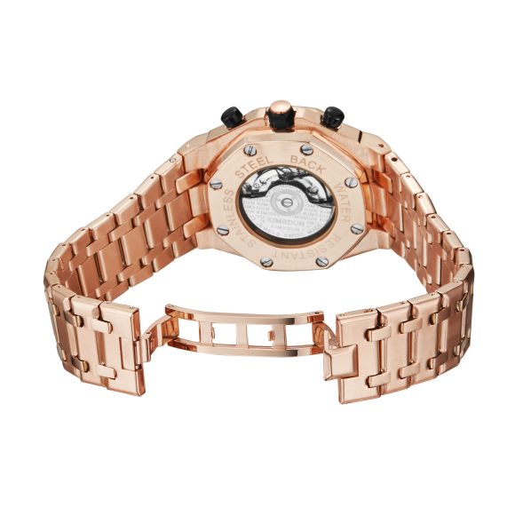 Three-eye Waterproof Multifunctional Automatic Mechanical Watch - Image 3