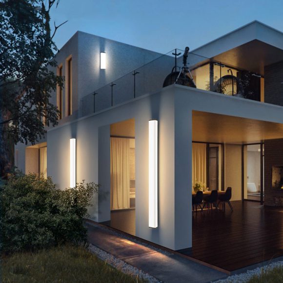 Home Outdoor Waterproof Long Strip Outdoor Wall Light - Image 3