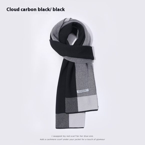Scarf Winter Men's Outdoor Windproof Neck Protection - Image 4