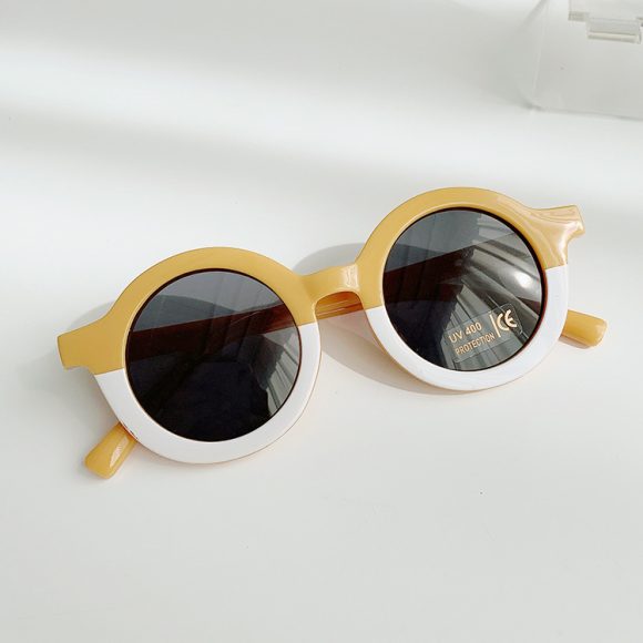 Children's Sunglasses Round Frame Sun Protection And Sunshade Fashion All-matching - Image 4