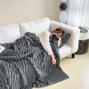 Soft Wind Bubble Velvet Blanket Warm Solid Rabbit Fur Blankets Double-sided Thickening Cover Throw Warm Fur Blanket - Image 7