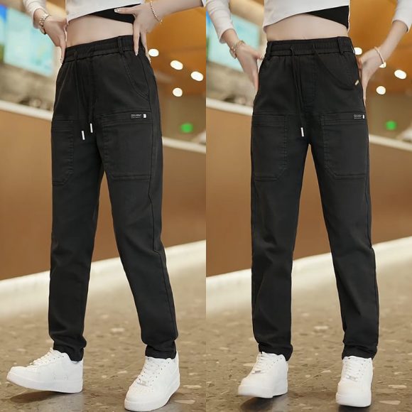 Sports Fashion Stretch Casual Pants Men's Clothing Hundred - Image 3