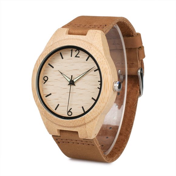 Wooden Watch Couple Bamboo - Image 5