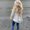 Girls cardigan sweater coat - Image 4