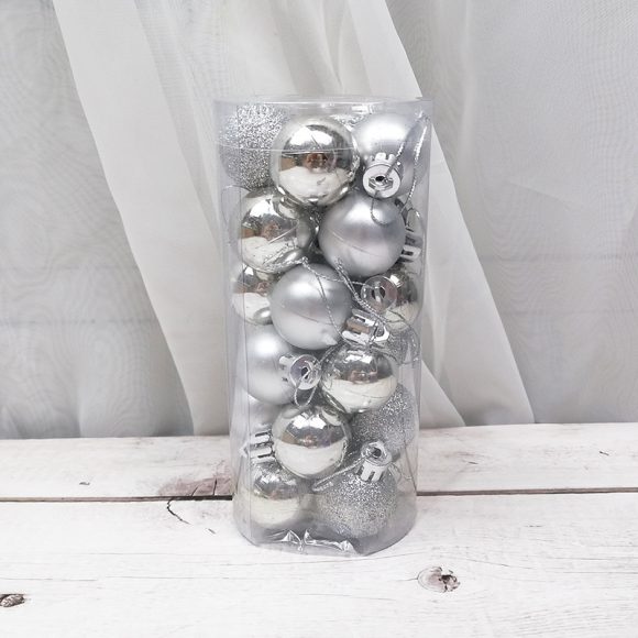 Christmas Decoration Shiny Matte Christmas Ball - Image 7