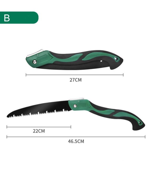 Hand saw woodworking saw household folding saw fruit tree pruning garden saw multi-functional outdoor cutting saw tools wholesale - Image 6