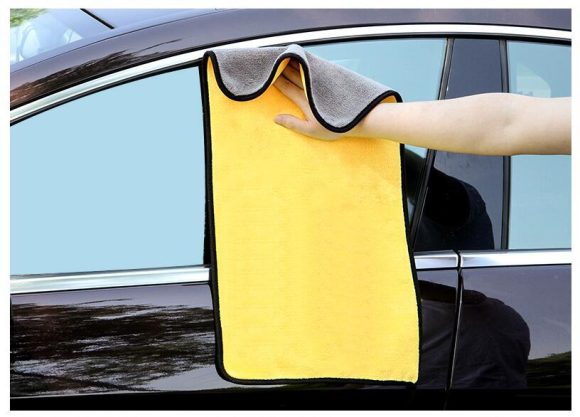 Car wash towel cleaning cloth special towel not lint car glass absorbent rag non-deer skin towel thickening without leaving marks - Image 6