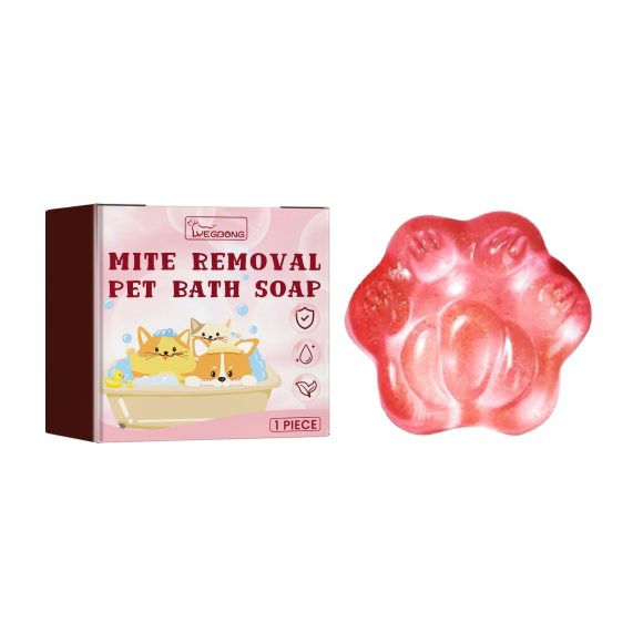 Dogs And Cats Hair Supple Care Anti-mite Cleaning Soap Pet Products - Image 2