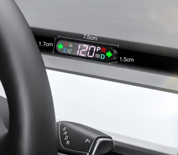 Air Meter Speed Sub-screen Instrument Panel Heads Up Display - Image 5