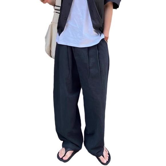 Wide-leg Suit Pants Men's Mopping Casual Pants - Image 2