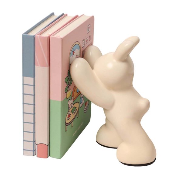 Decorative Ceramic Book Ends Creative Animal Figurine Book Ends Stands Suitable For Hold Cds Dvds Magazines - Image 4