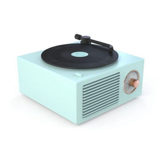 Retro Vinyl Wireless Bluetooth Small Sound Speaker - Image 9