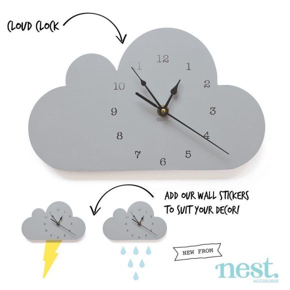 Creative Nursery Wall Clock - Image 2