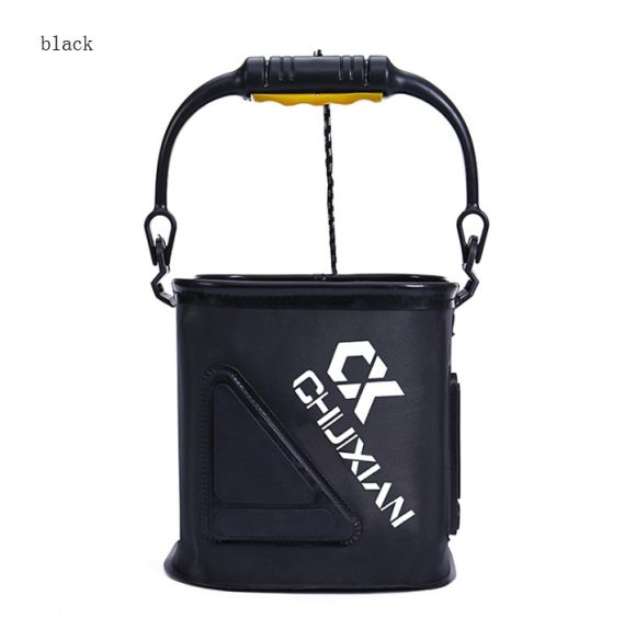 Fishing bucket with rope eva thickened fish bucket folding fish live fish box small fishing barrel fishing gear - Image 4