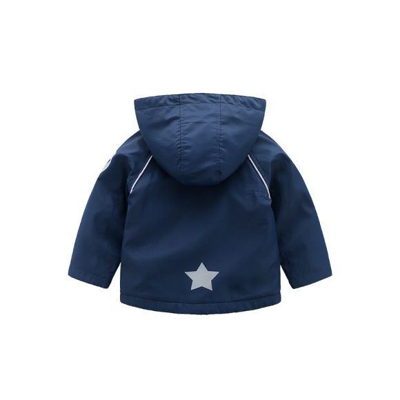 Boys' Hooded  Autumn  Clothing Children's Fleece Jacket - Image 5
