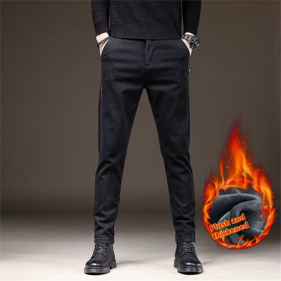 Men's Straight Business Thick Casual Trousers - Image 10