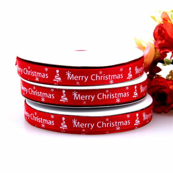 Christmas ribbon 1CM threaded ribbon small roll - Image 3