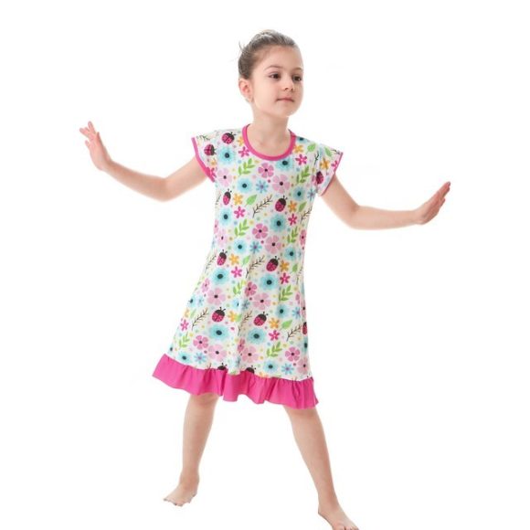 3D Printing Pajamas Children Clothes Children Pajamas Dresses Baby Girls Pajamas Pajamas - Image 2