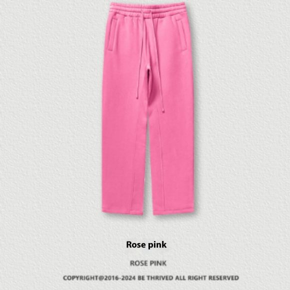 Autumn And Winter Youth Solid Color Loose Sports Pants With Thick Velvet - Image 5