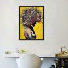 Girl portrait canvas print oil wall art poster - Image 2
