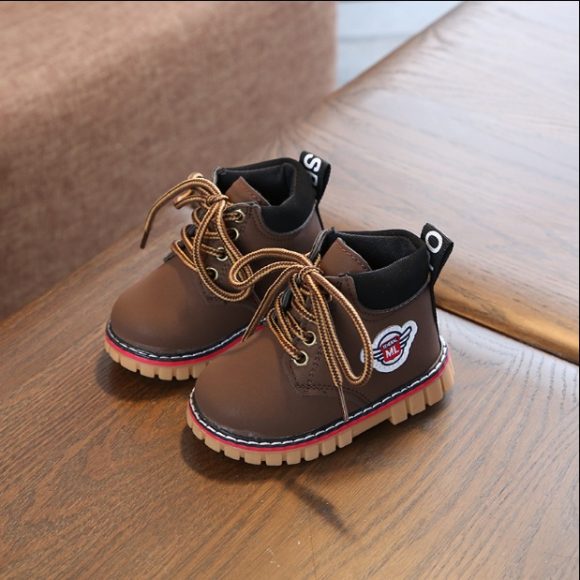 Baby cotton shoes autumn and winter new female treasure 1-3 years old 2 warm plus velvet children Martin boots boys winter shoes tide - Image 5