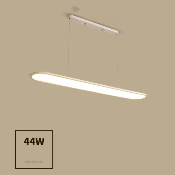Modern Simple Creative Strip Bar Led Office Lighting Restaurant Chandelier - Image 5