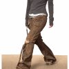 Waste Soil American Workwear Bootcut Trousers - Image 3