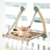 Cat Hammock Pet Hanging Beds Cat Sunny Window Seat Mount Soft Pet Shelf Seat Beds Holds Up to 30 lbs Detachable Cat Supplies - Image 7