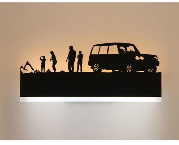 Nordic LED Acrylic Background Wall Light - Image 2