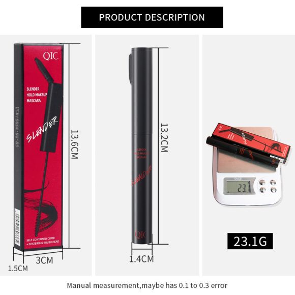 Mascara Lengthening Shaping Long Thick Naturally Waterproof Sweat-proof Not Smudge - Image 3