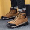 Large Size Winter Men's Shoes High-top Cotton Boots Plus Velvet To Keep Warm - Image 3