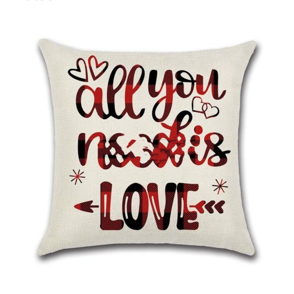 Valentines Day red pillowcase cushion cover - Image 3