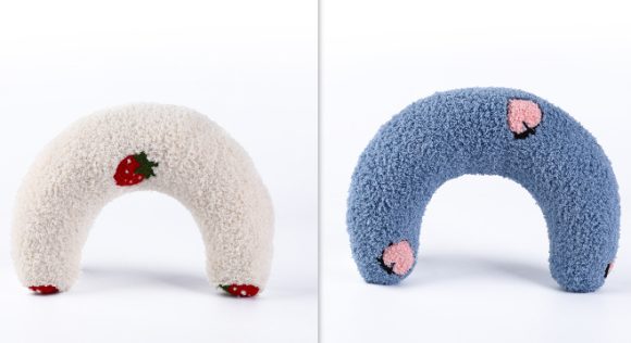 U-shaped Cat Toy Pillow To Protect Cervical Vertebra Pet Sleeping Pillow Soft Sounding Deep Sleep - Image 7