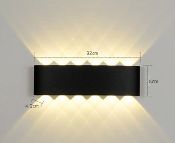 Led Wall Lamp Bedroom Bedside Lamp Garden Decoration Living Room Background Wall Lamp Waterproof Outdoor Spotlight - Image 8