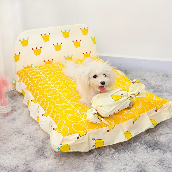 Teddy small dog pet bed - Image 2