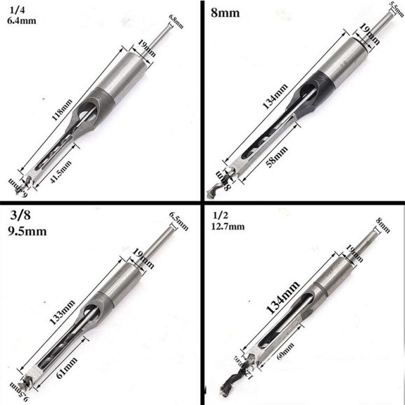 Square tenon drill square hole drilling bit - Image 4