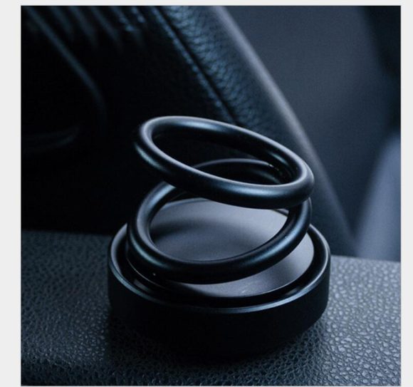 Solar Auto Rotation Car Air Freshener Perfume Seat - Image 10