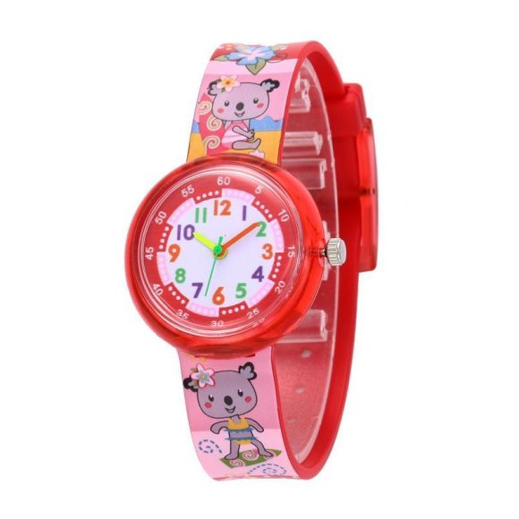Children's Silicone Cartoon Transparent Cute Fashion Watch - Image 8