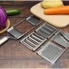 Stainless Steel Grater, Vegetable And Fruit Slicer, Peeler - Image 10