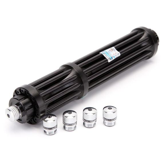 Black Extended Outdoor Self-Defense Indicator Laser Flashlight - Image 7