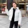 Women's Simple Casual Hooded Short Down Jacket - Image 6