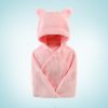 Cotton baby care hooded bath towel - Image 3