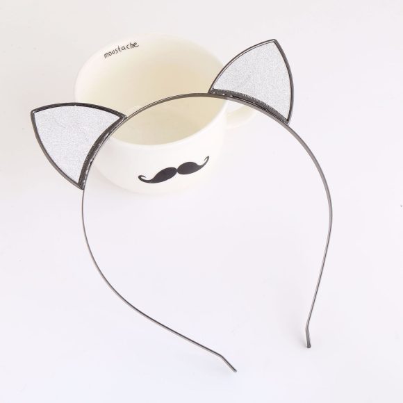Cat's ear pearl hair band - Image 3