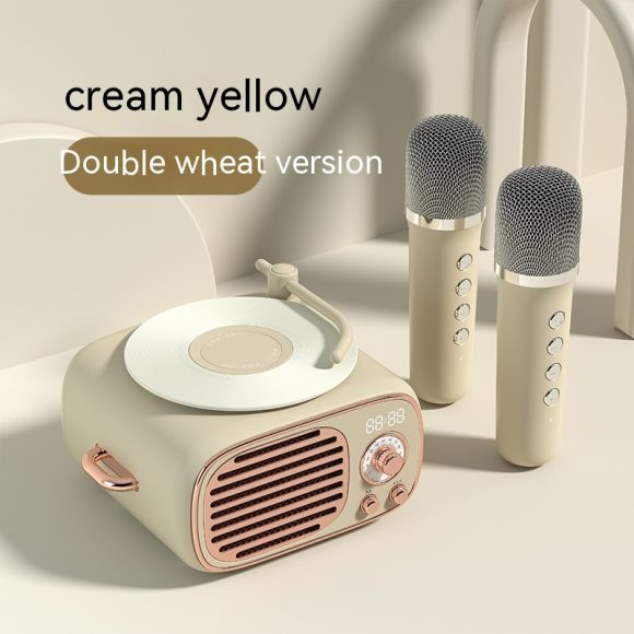 Retro Multi-function Bluetooth Microphone Stereo - Image 3