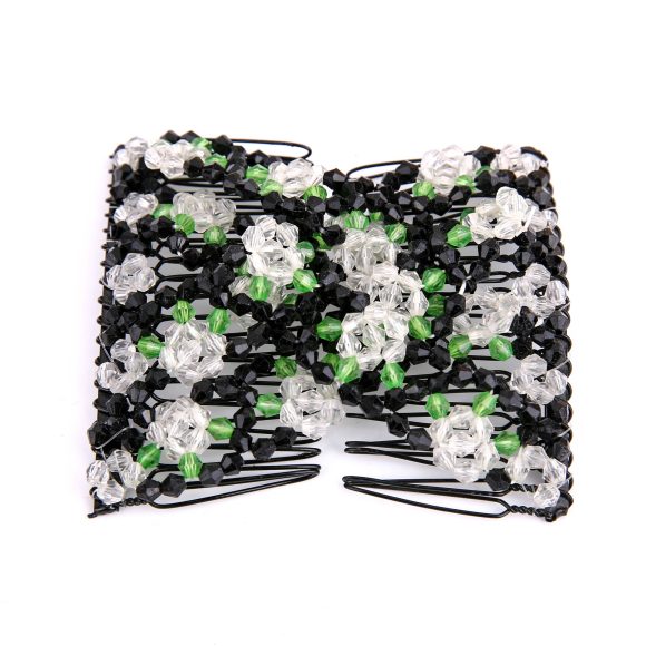 Colorful Beaded Magic Hair Comb Hair Band - Image 4