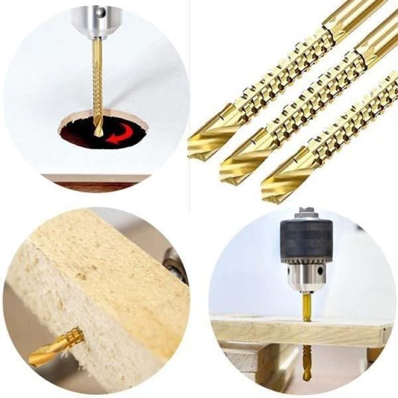 6-piece woodworking drill set - Image 5