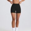 Peach Hip High Waist Running Training Shorts Hip Lifting Nude Feel - Image 3