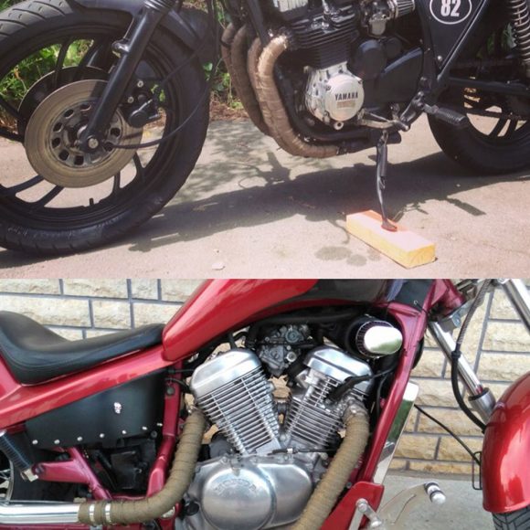 Motorcycle exhaust pipe insulation belt - Image 3