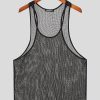 Solid Color Bottoming Shirt Outer Wear Casual Knitted I-shaped Vest - Image 5